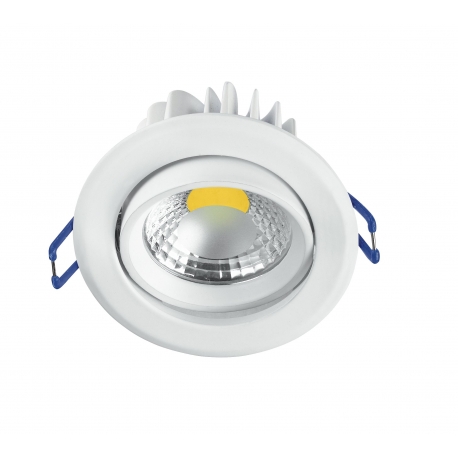 INCASSO LED KRONE ORIENTABILE NIKEL 5W 320LM 3200K