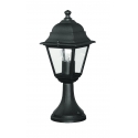 LUME ROMA NERO 1XE27 IP44 14,6X39CM