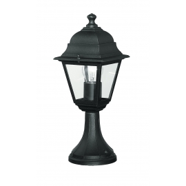 LUME ROMA NERO 1XE27 IP44 14,6X39CM