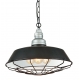 SOSPENSIONE BAZAR NERA 3XE27 46CM