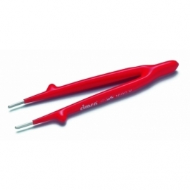 INSUL. TWEEZERS STRAIGHT 145