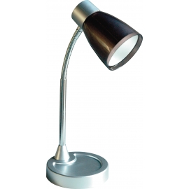 LAMPADA DA LETTURA ARKIMEDE NERA 1XE14 13,5X36CM