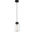 SOSPENSIONE EVELYN TRASPARENTE 1XE27 18CM
