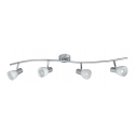 SPOT MITO ORIENTABILE NIKEL 4XE14 93,5X13,5CM
