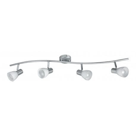 SPOT MITO ORIENTABILE NIKEL 4XE14 93,5X13,5CM