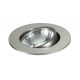 INCASSO LED ORIONE ORIENTABILE NIKEL 6W 380LM 4000