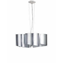 SOSPENSIONE IMAGINE SILVER 5XE27 63CM