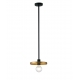 SOSPENSIONE TWIGA NERA/ORO 1X27 25X90,5CM