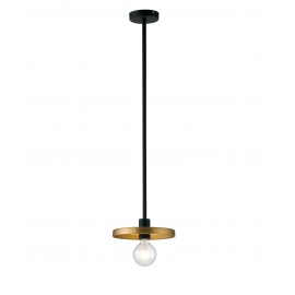 SOSPENSIONE TWIGA NERA/ORO 1X27 25X90,5CM