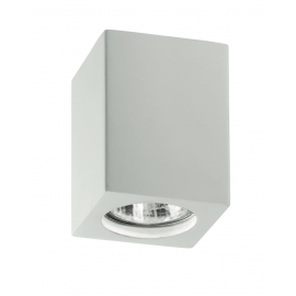 PLAFONIERA SPACE BIANCA 1XGU10 7X7X9CM