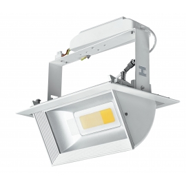 INCASSO LED LYBRA ORIENTABILE BIANCO 30W 1600LM 32