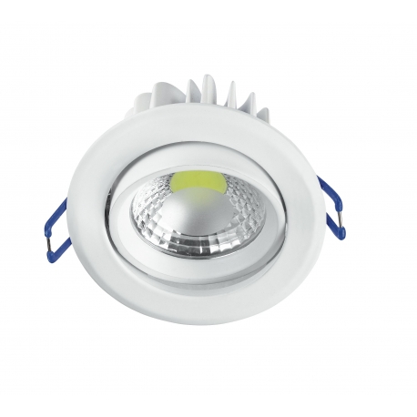 INCASSO LED KRONE ORIENTABILE NIKEL 5W 380LM 5500K
