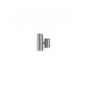 APPLIQUE JUMP ACCIAIO 2XGU10 IP44 16X11X6CM