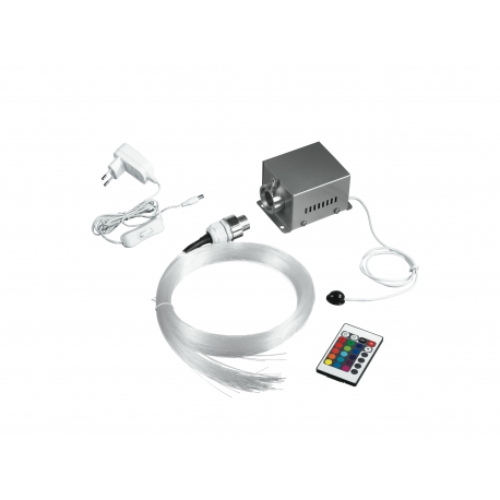 KIT 100 FILI LED FIBRA OTTICA 16W RGBW CON TELECOM