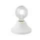 LUME VESEVUS BIANCO 1XE27 15X8CM