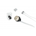 PORTALAMPADE MR16 INCLUSO FILO 10CM