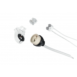 PORTALAMPADE MR16 INCLUSO FILO 10CM