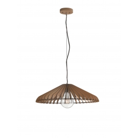 SOSPENSIONE CALDER LEGNO NATURALE 1XE27 50CM
