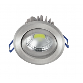 INCASSO LED KRONE ORIENTABILE BIANCO 5W 380LM 5500