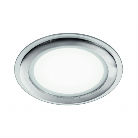 INCASSO LED PLASMA TRASPARENTE/CROMO 18W 1400LM 40