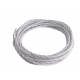 CAVO ELETTRICO CLAY IN TESSUTO BIANCO 3X0,75 500CM