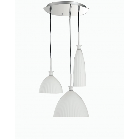 SOSPENSIONE SWING BIANCO 3XE14 46CM