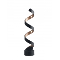 LUME LED HELIX NERO/ORO 12W 960LM 4000K 14,5X66CM