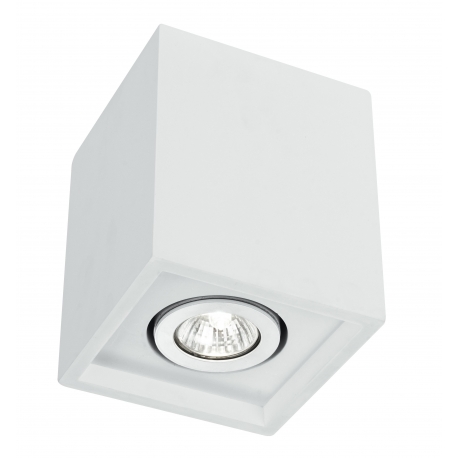 PLAFONIERA SPACE ORIENTABILE BIANCA 1XGU10 13,4X13