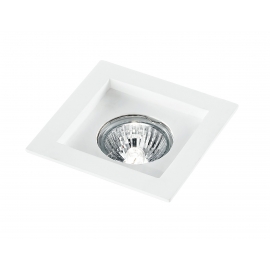INCASSO PHANTOM BIANCO 1XGU10 9,5X9,5CM