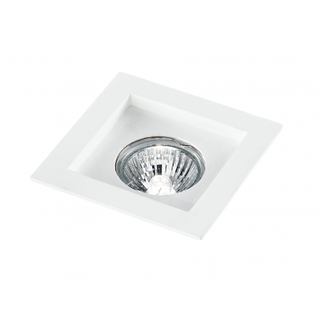 INCASSO PHANTOM BIANCO 1XGU10 9,5X9,5CM