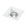 INCASSO PHANTOM BIANCO 1XGU10 9,5X9,5CM