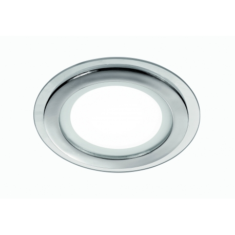 INCASSO LED PLASMA TRASPARENTE/CROMO 12W 900LM 400