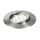 INCASSO LED ZENIT ORIENTABILE NIKEL 5W 400LM 3000K
