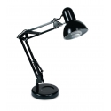 LAMPADA DA LETTURA ARCHITETTO NERA 1XE27 16X60CM