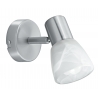 SPOT MITO ORIENTABILE NIKEL 1XE14 11X12,5CM