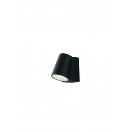 APPLIQUE LED SINTESI NERO 6W 390LM 4000K IP44 13X1