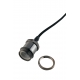 SOSPENSIONE BINARIO CLOCK CROMO 1XE27 4,5X110CM