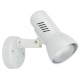 SPOT CARRERA ORIENTABILE BIANCO 1XE27 14X16,5CM