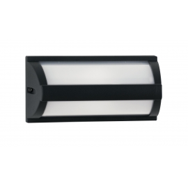 APPLIQUE BOSTON ANTRACITE 1XE27 IP54 25X12X12,5CM