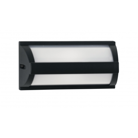 APPLIQUE BOSTON ANTRACITE 1XE27 IP54 25X12X12,5CM