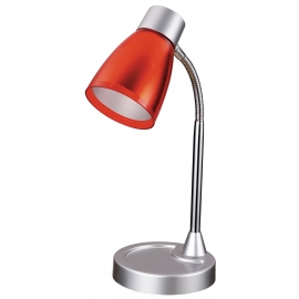 LAMPADA DA LETTURA ARKIMEDE ROSSA 1XE14 13,5X36CM