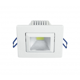 INCASSO LED POUND ORIENTABILE BIANCO 5W 380LM 5500