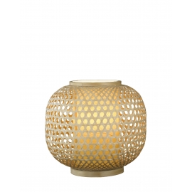 LUME ZEN BAMBU' NATURALE 1XE27 36X32CM