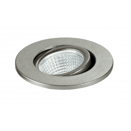 INCASSO LED POLARIS ORIENTABILE NIKEL 3W 190LM 400