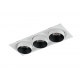 INCASSO LED OUTSIDER ORIENTABILE BIANCO 3X30W 7200