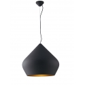 SOSPENSIONE THOLOS NERA 1XE27 52X45CM