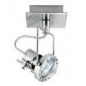 SPOT LED TECHNO ORIENTABILE NIKEL 1XGU10 3W 250LM 