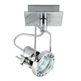 SPOT LED TECHNO ORIENTABILE NIKEL 1XGU10 3W 250LM 