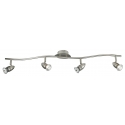 SPOT LED SUNNY ORIENTABILE NIKEL 4XGU10 3W 1000LM 