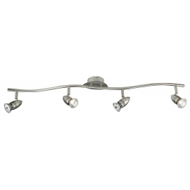 SPOT LED SUNNY ORIENTABILE NIKEL 4XGU10 3W 1000LM 